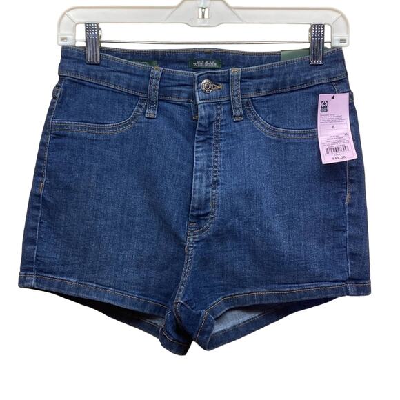 Wild Fable Highest Rise Jean Shorts New with Tags Size 8 / 29 Waist - Picture 1 of 7